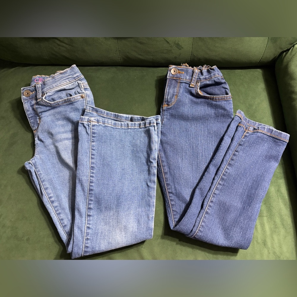 Children’s Place Kids Skinny & Flare Jean Bundle (2)